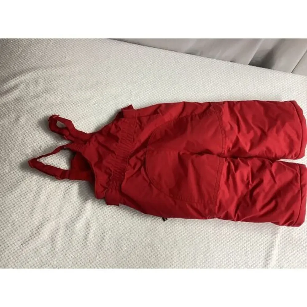 Amazon‎ Kids Red Snow Bib Overalls Ski Pants 2T Insulated Snowsuit Waterproof